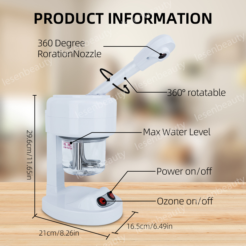 Escalator Cleaning Machine - Facial Steam Machine Ion Sprayer Advanced