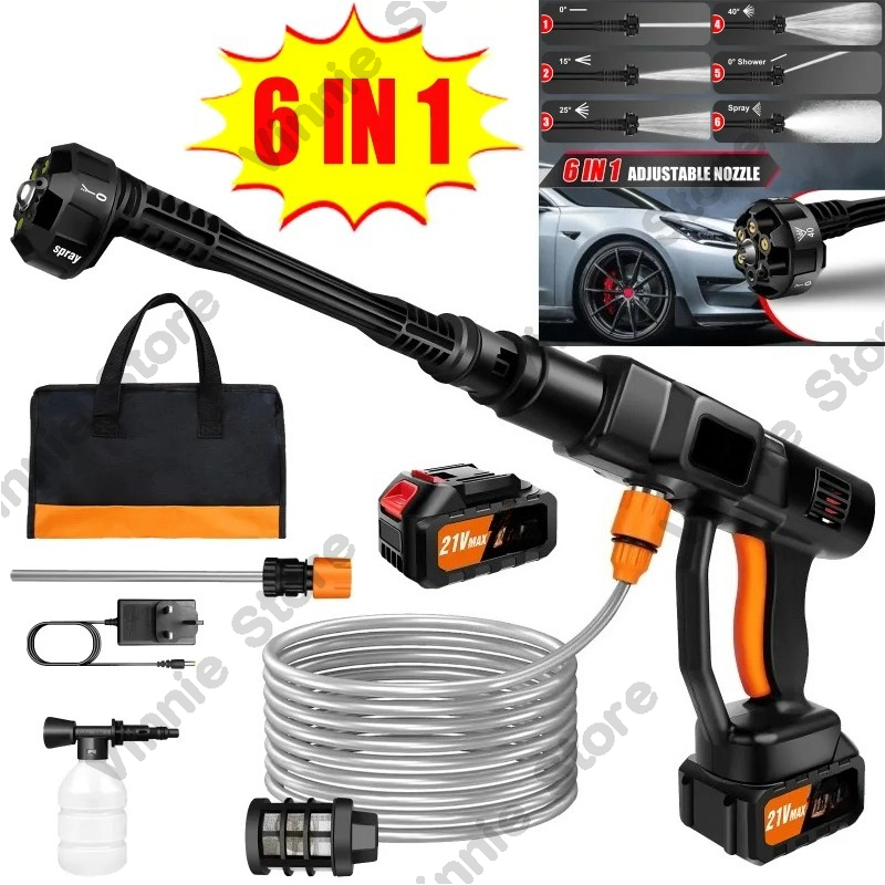Pressure Washer 3000Psi - DayPlus Cordless Pressure Washer, 3000PSI Portable