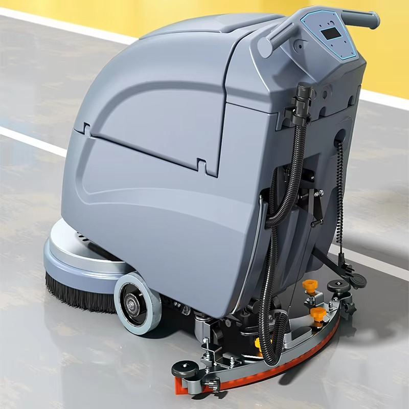 Floor Sweeper Machine Manual - Industrial Machine to Clean Floor Electric