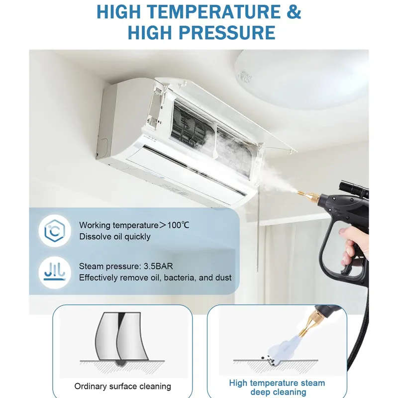 Steam Cleaner Commercial 3000W - Mucen Store 220V Commercial & Home