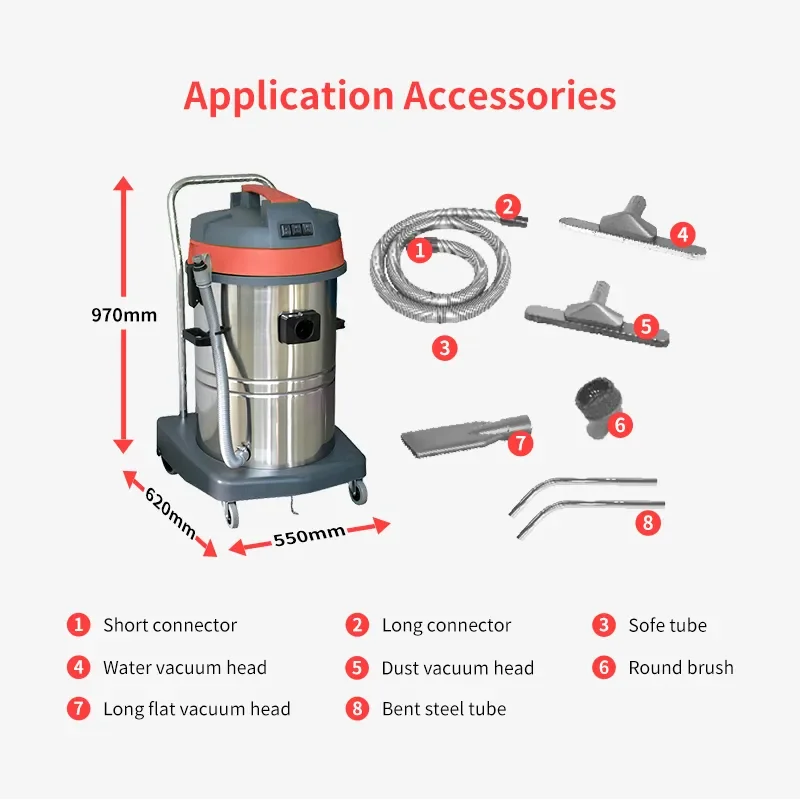 60L Two Motors Triple Motors S - огляд і ціна Wet Dry Vacuum 60L