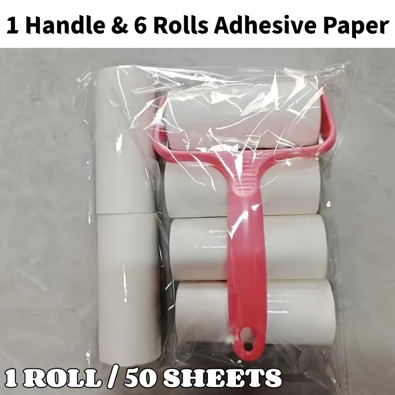 1/6pc Sticky Lint Roller Velve - огляд і ціна Carpet Extractor Machine