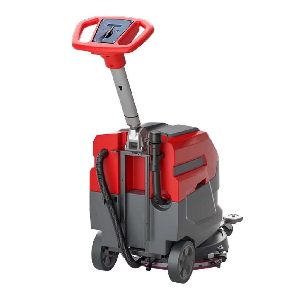 Long Handle Walk-Behind Floor  - огляд і ціна Floor Scrubber Machine Walk Behind