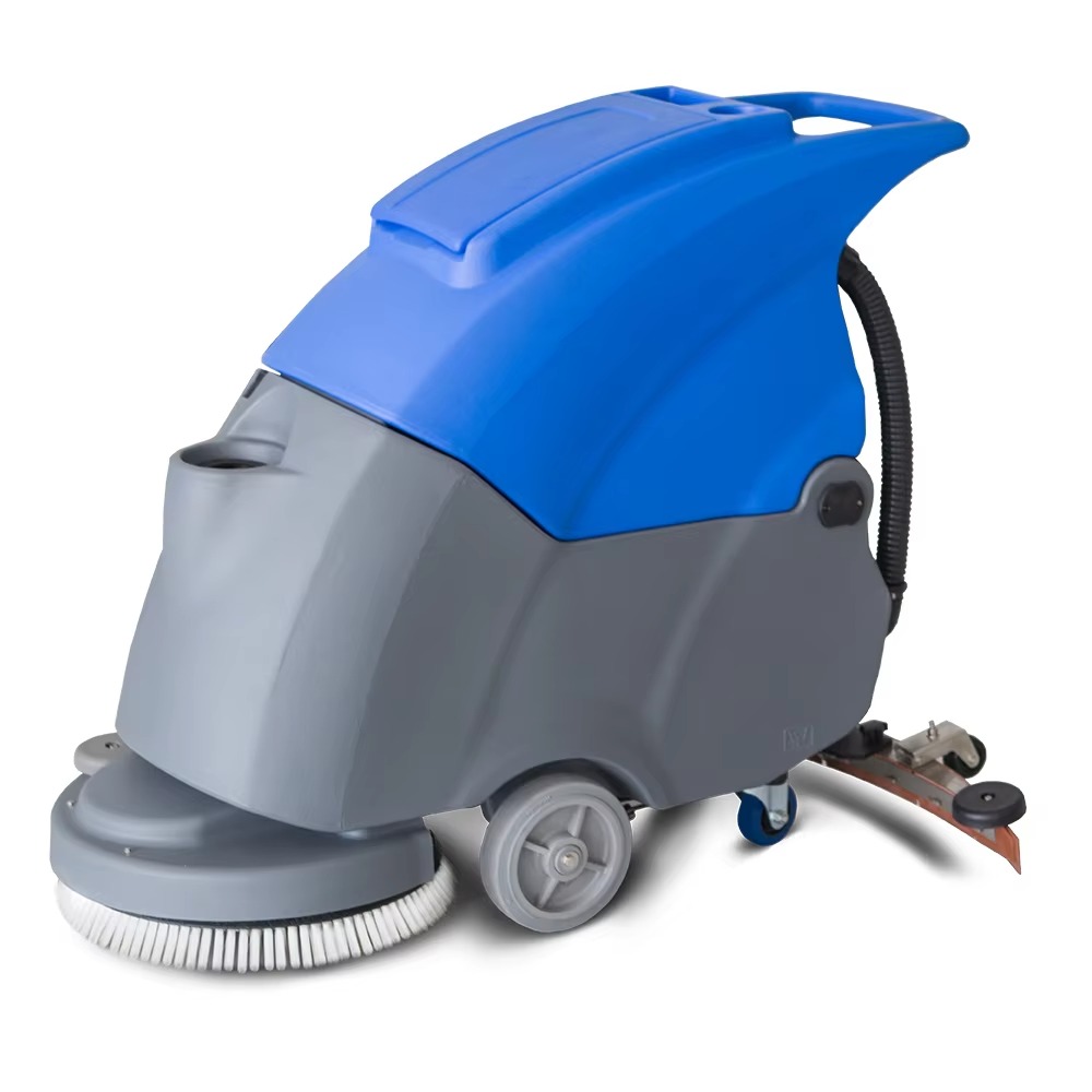 Electric Walk-Behind Floor Scr - огляд і ціна Floor Scrubber Machine Walk Behind