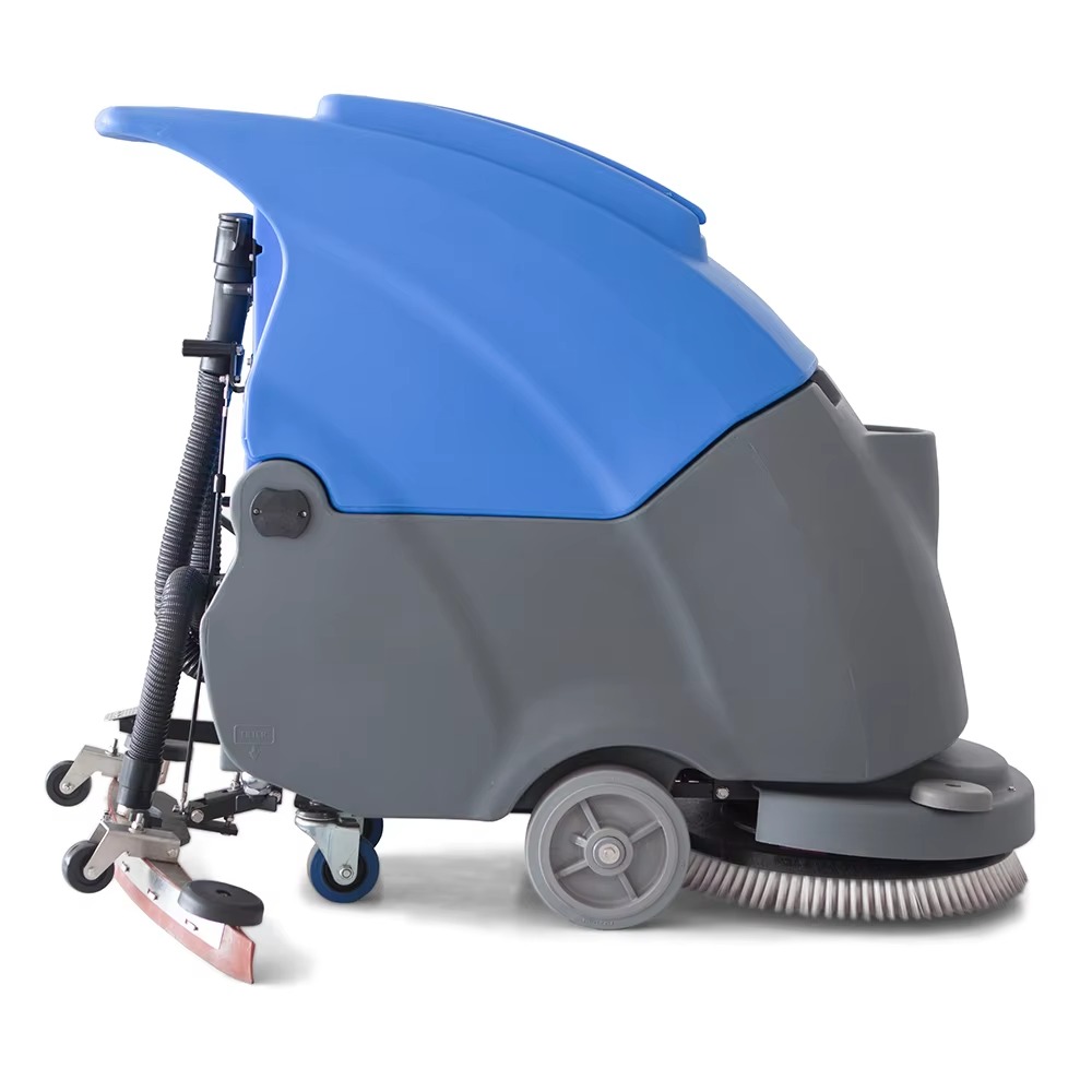 Electric Walk-Behind Floor Scr - огляд і ціна Floor Scrubber Machine Walk Behind