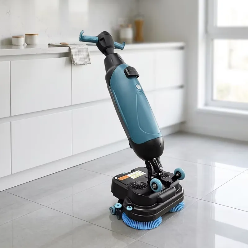 Mini Walk Behind Floor Scrubbe - огляд і ціна Floor Scrubber Machine Walk Behind