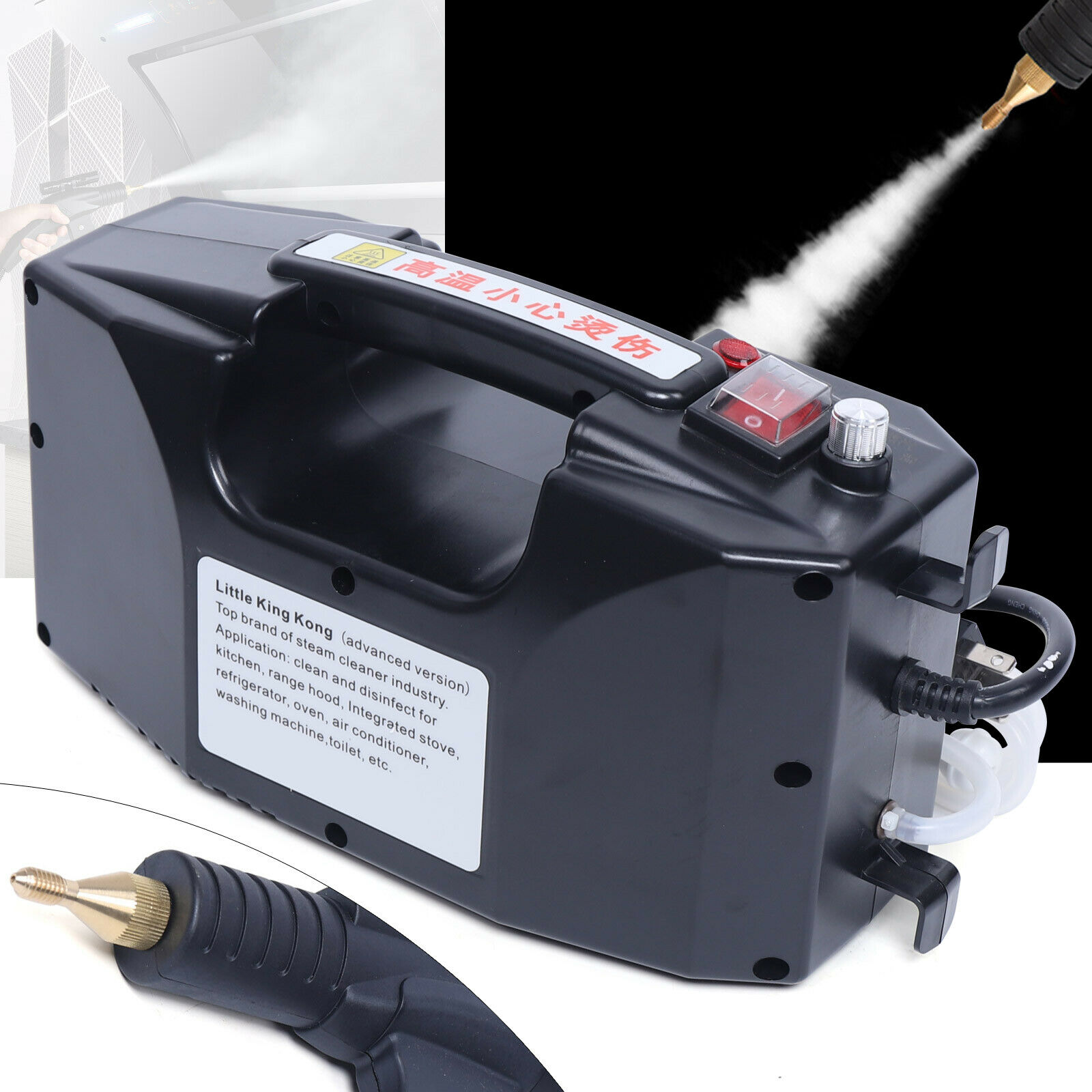 High Pressure Steam Cleaner Ma - огляд і ціна Steam Cleaner Commercial 3000W