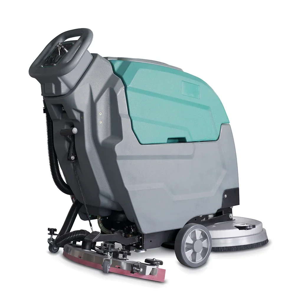 Powered Walk Behind Commercial - огляд і ціна Floor Scrubber Machine Walk Behind