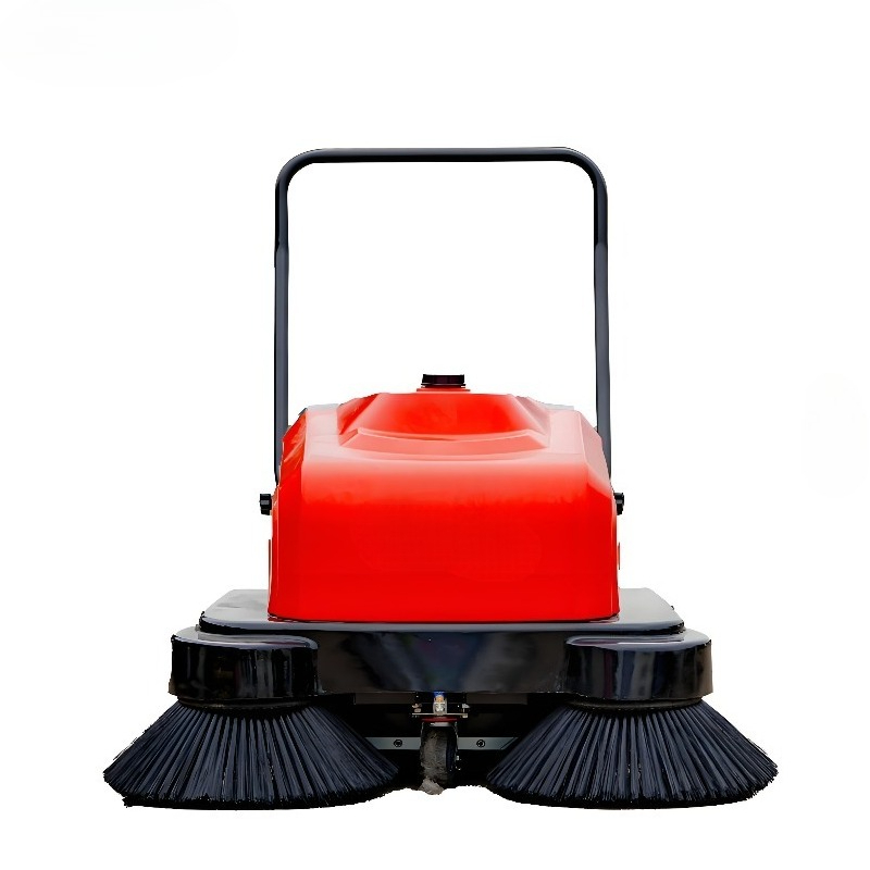 Walk Behind Hand Push Industri - огляд і ціна Floor Sweeper Machine Manual
