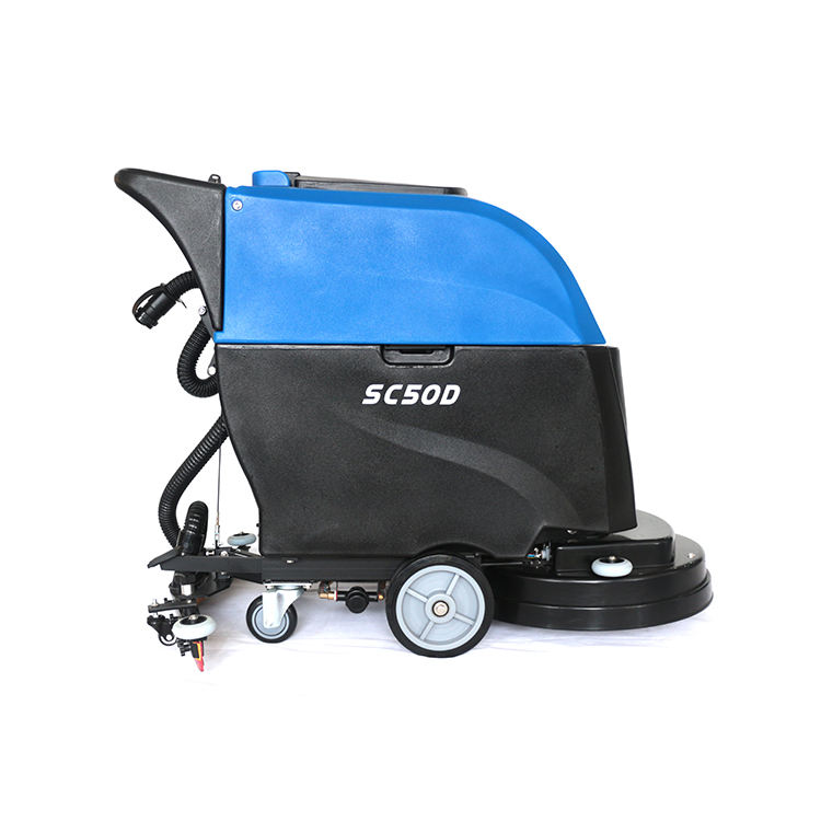 8m Cable Heavy Duty Walk Behin - огляд і ціна Floor Scrubber Machine Walk Behind