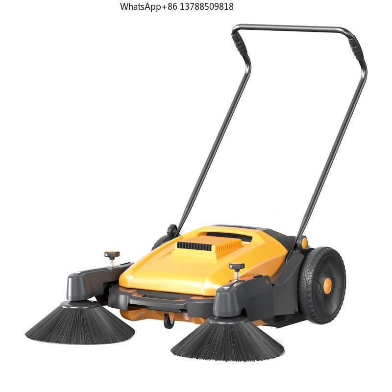 Industrial Mini Manual Hand Pu - огляд і ціна Floor Sweeper Machine Manual