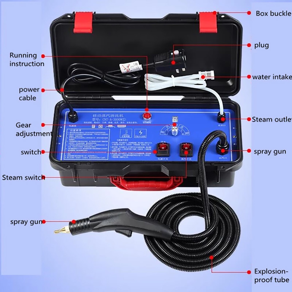 3000W Commercial Household Ste - огляд і ціна Steam Cleaner Commercial 3000W