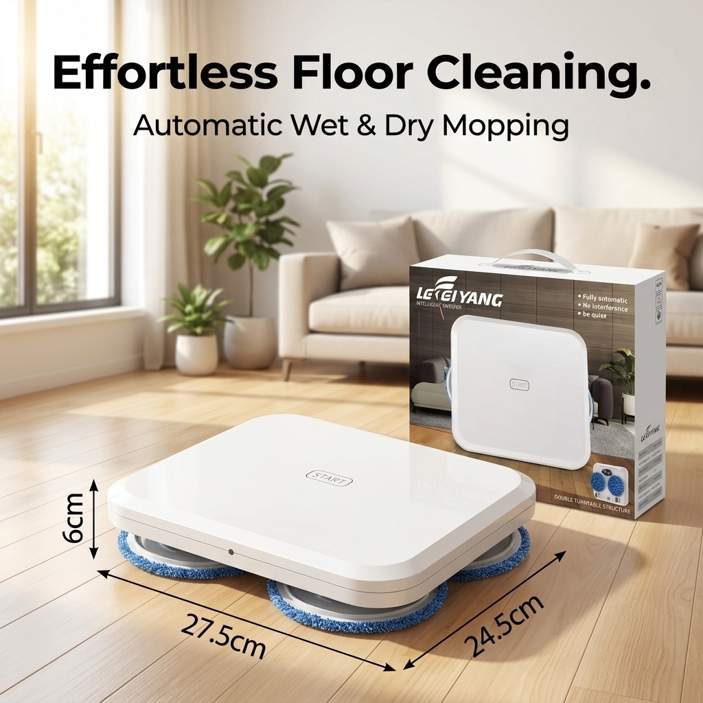 Robot Mop Cleaner, Automatic D - огляд і ціна Floor Sweeper Machine Manual