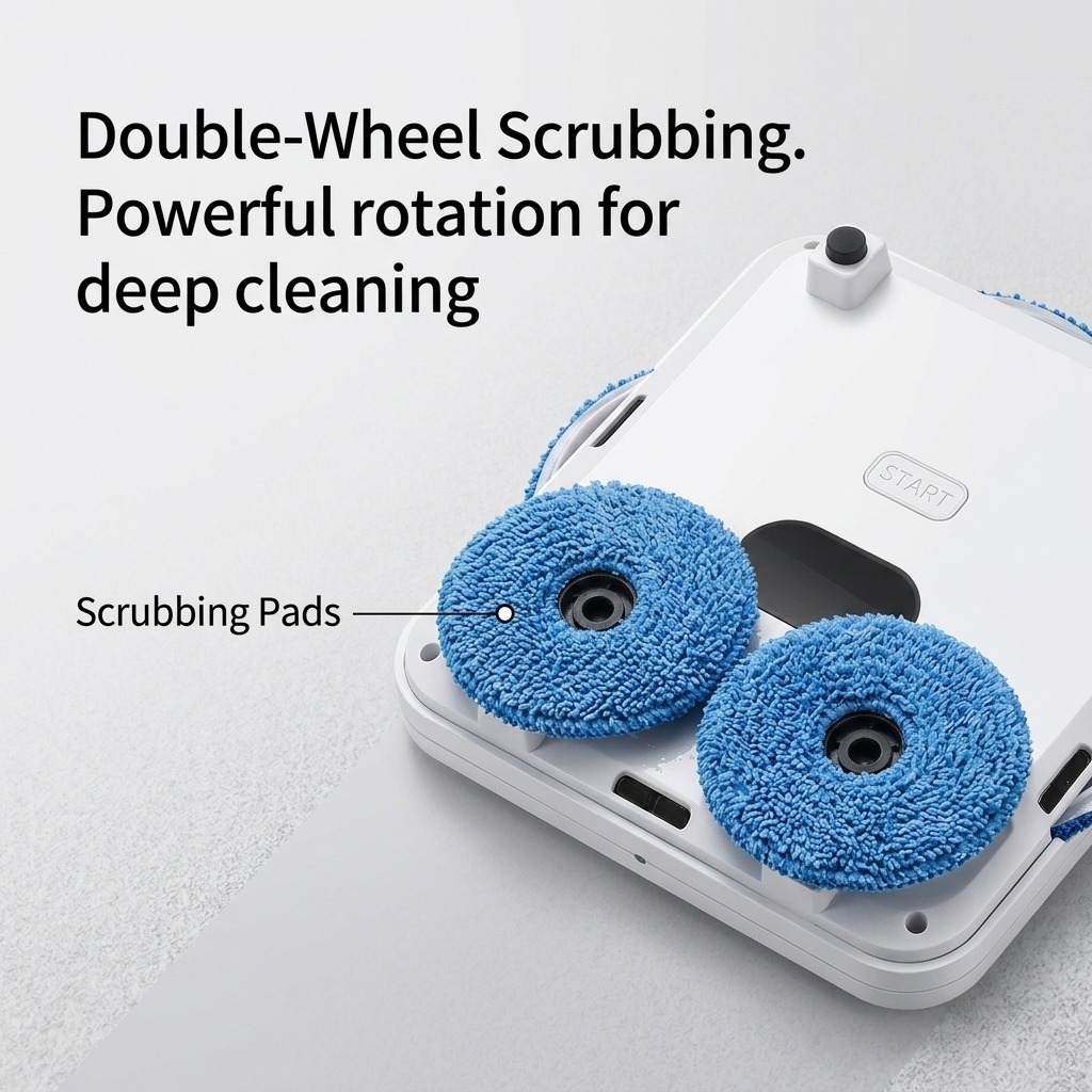 Robot Mop Cleaner, Automatic D - огляд і ціна Floor Sweeper Machine Manual
