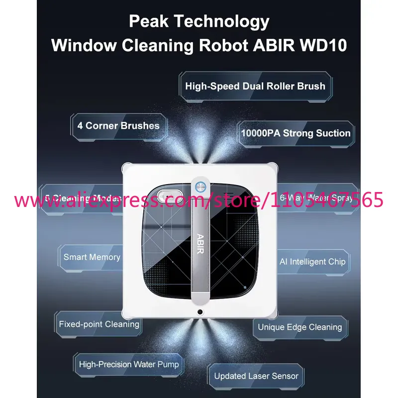 1pcs Electric Window Cleaning  - огляд і ціна Window Cleaning Robot Automatic