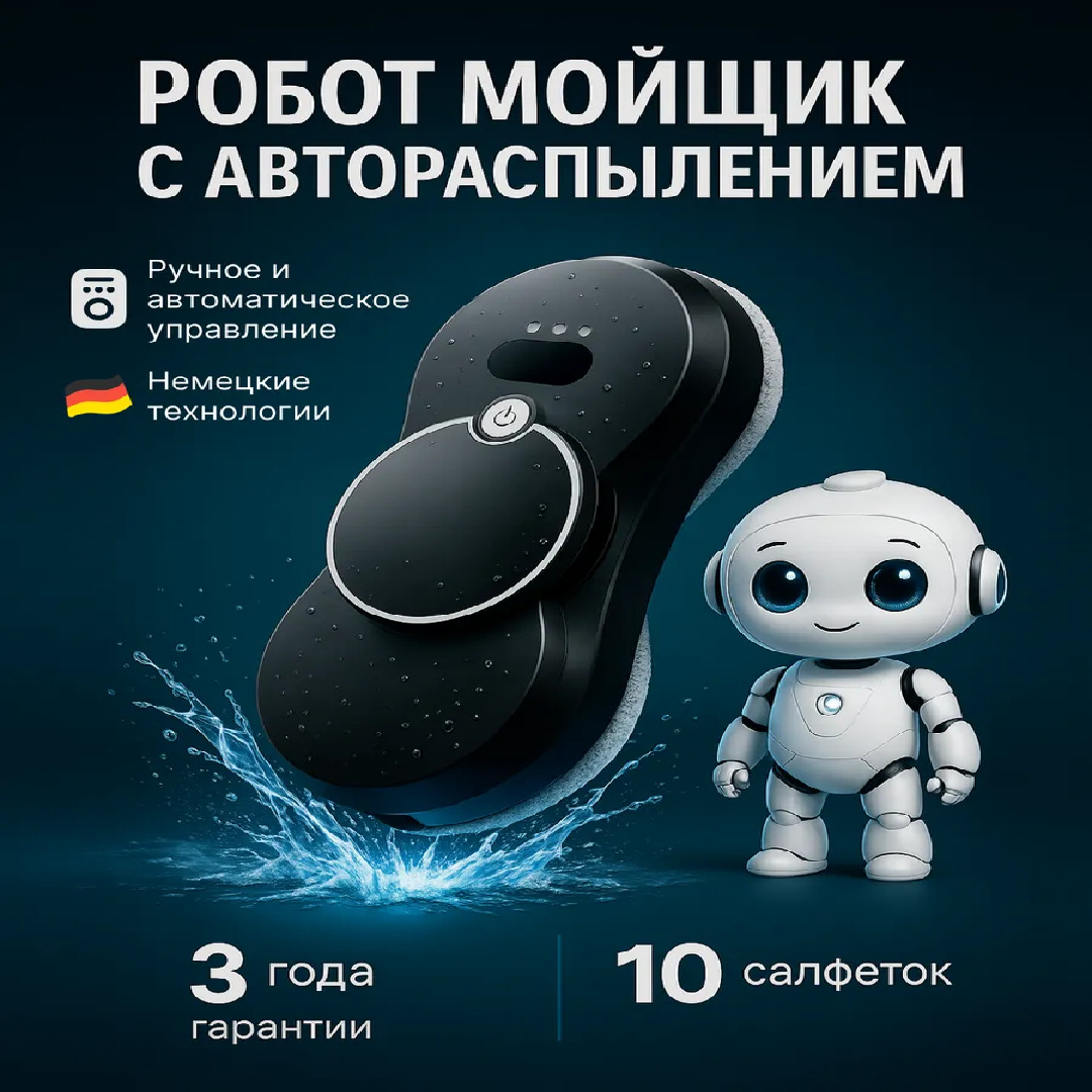 2026 hot 2026 Cross-border dir - огляд і ціна Window Cleaning Robot Automatic