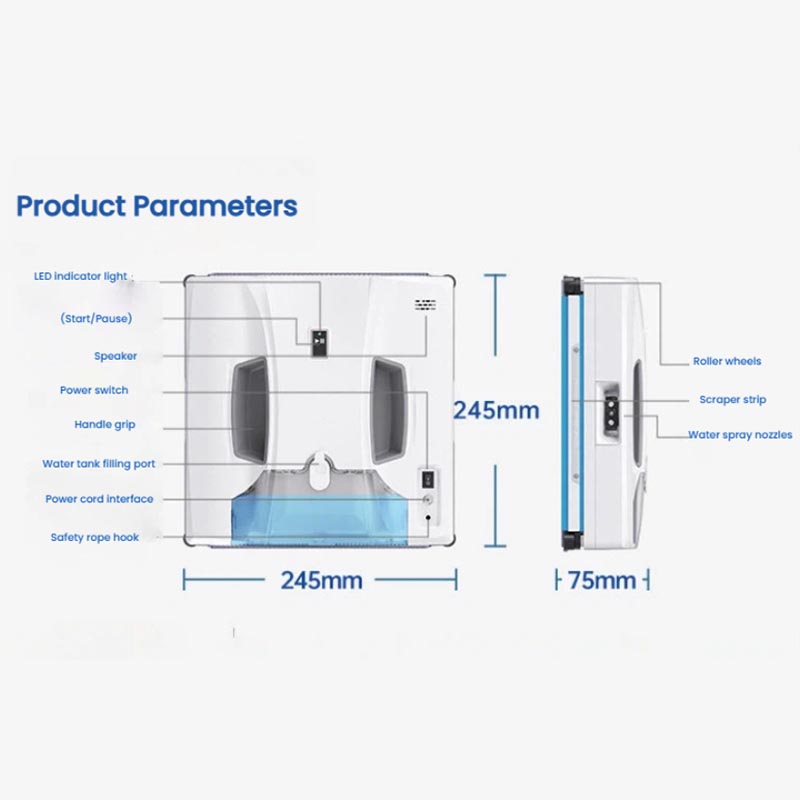 Multi-functional Window Cleani - огляд і ціна Window Cleaning Robot Automatic