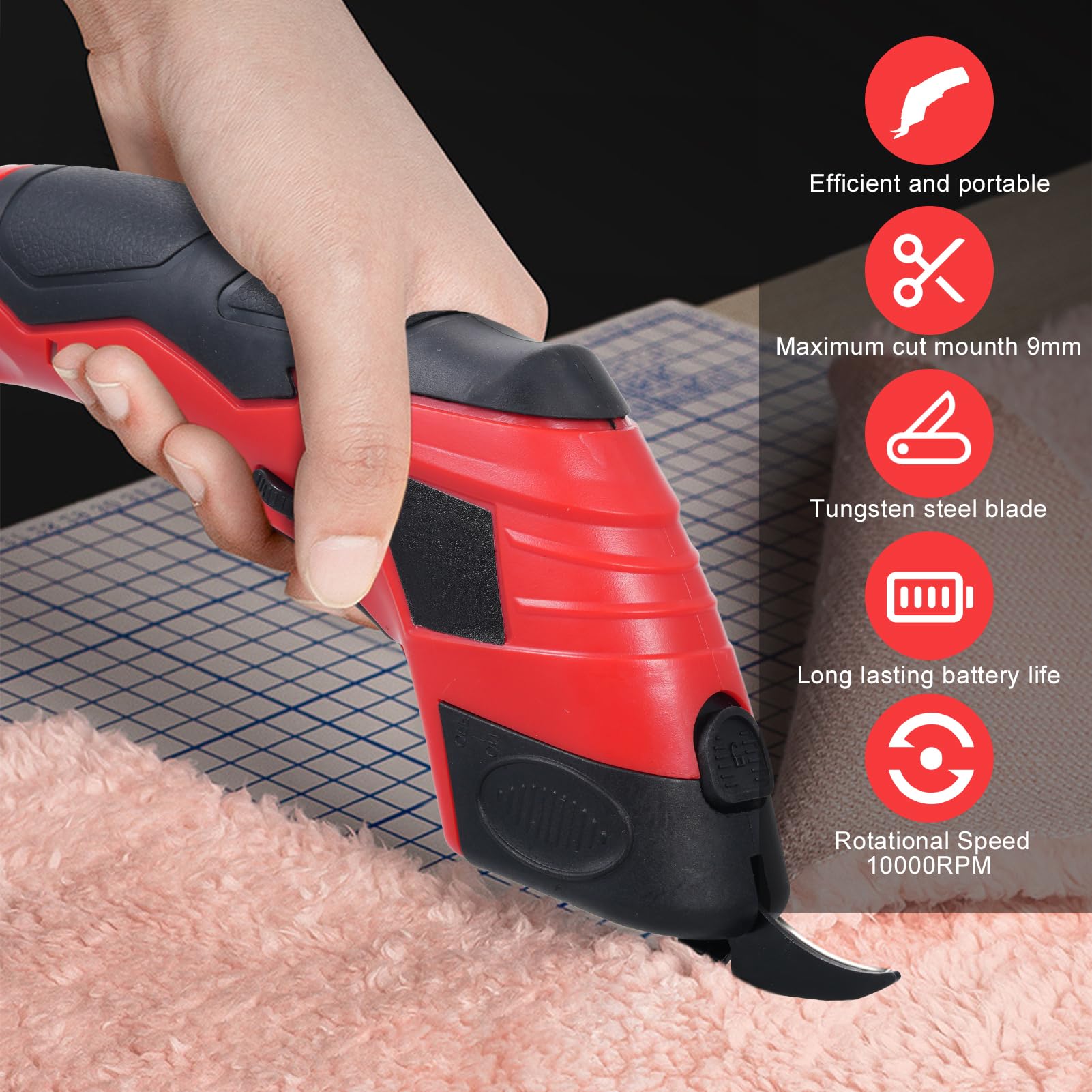 Cordless Electric Scissors Cut - огляд і ціна Carpet Extractor Machine