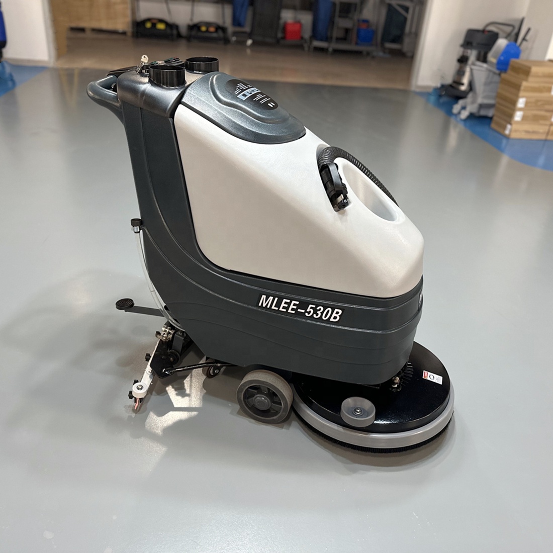 MLEE530B 50 Liters Walk Behind - огляд і ціна Floor Scrubber Machine Walk Behind