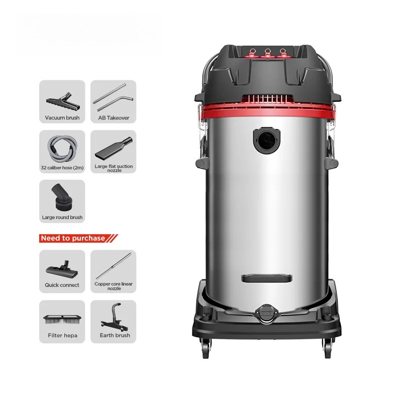 100L 3000W Industrial Wet Dry  - огляд і ціна Industrial Vacuum Cleaner 3000W