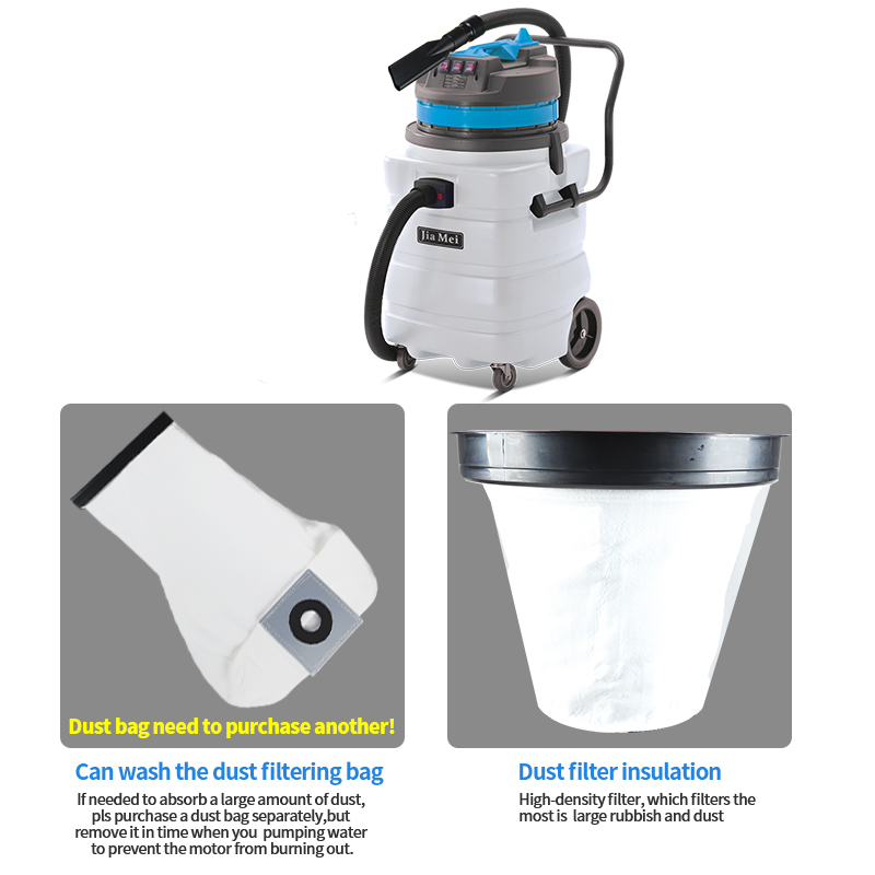 High Quality 3000W 90L Commerc - огляд і ціна Industrial Vacuum Cleaner 3000W