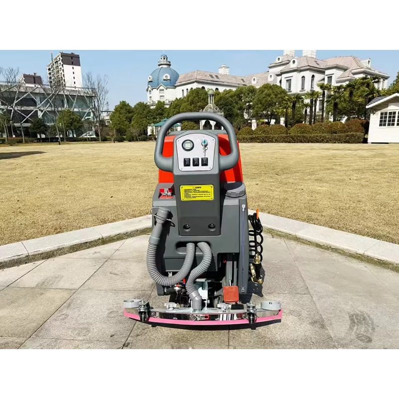 Hot Sell Electric Hand Push Fl - огляд і ціна Floor Scrubber Machine Walk Behind