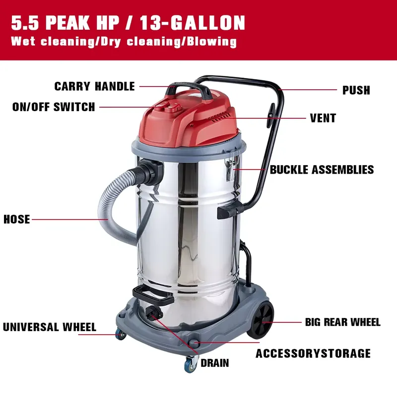Dust Extraction 60L/15.85GAL 2 - огляд і ціна Wet Dry Vacuum 60L
