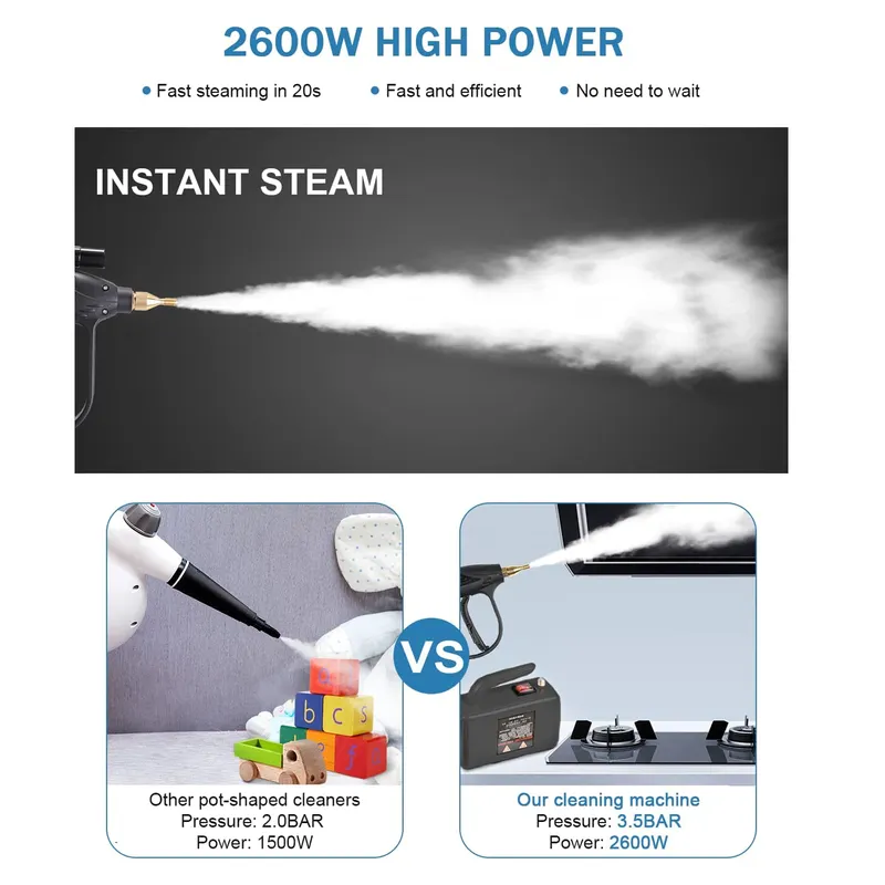 220VCommercial Household 3000W - огляд і ціна Steam Cleaner Commercial 3000W