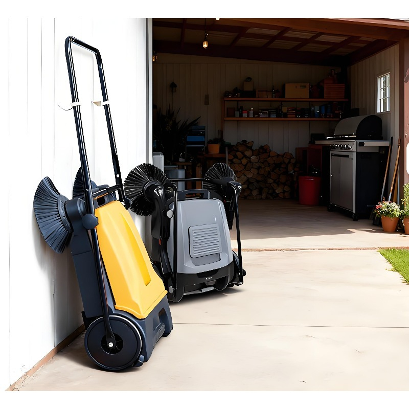 Industrial Hand Push Floor Str - огляд і ціна Floor Sweeper Machine Manual