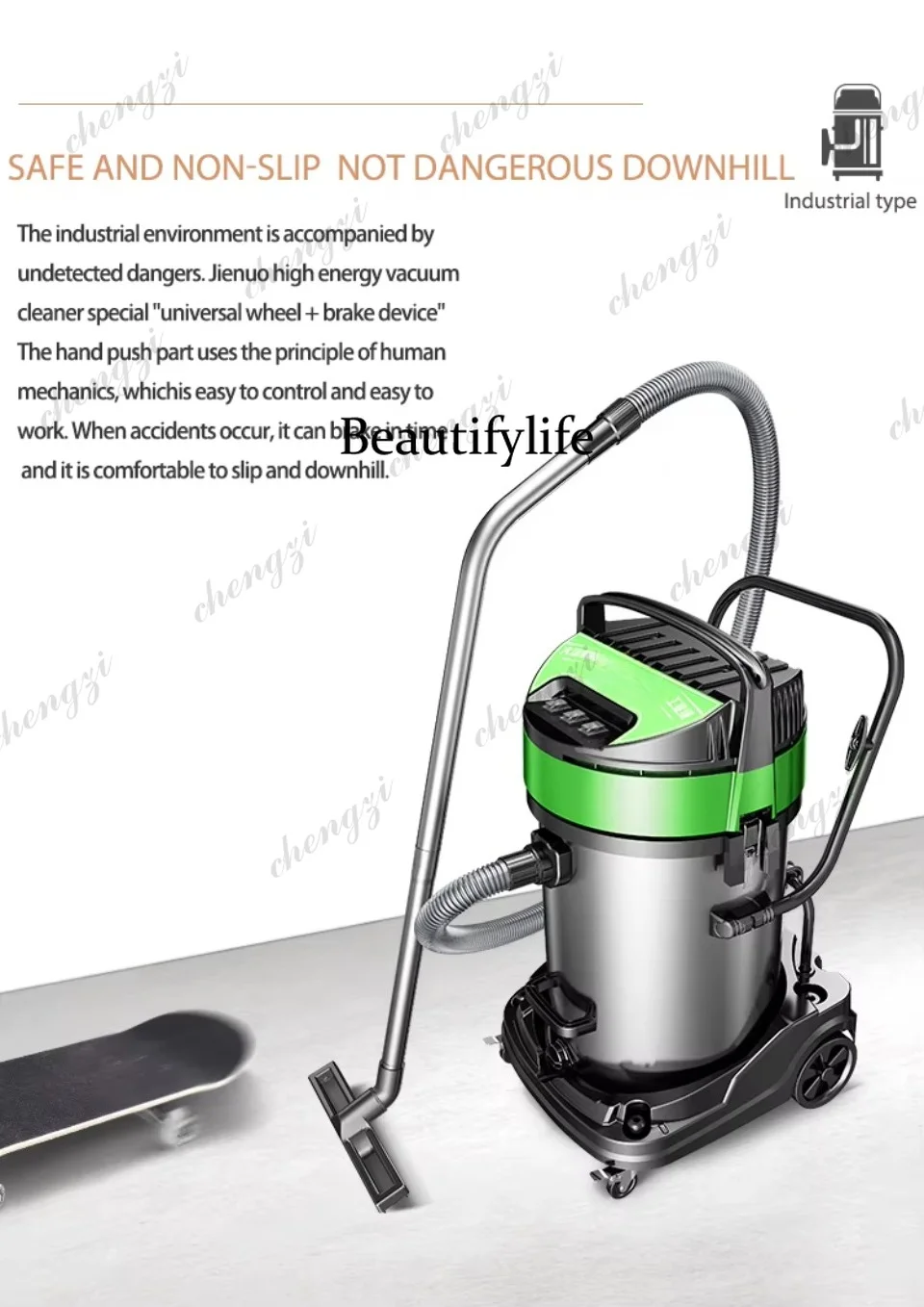 AB AB02 Heavy Industrial Vacuu - огляд і ціна Industrial Vacuum Cleaner 3000W