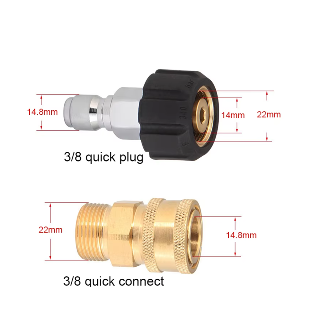 Brass M22 Female Swivel Quick  - огляд і ціна Pressure Washer 3000Psi