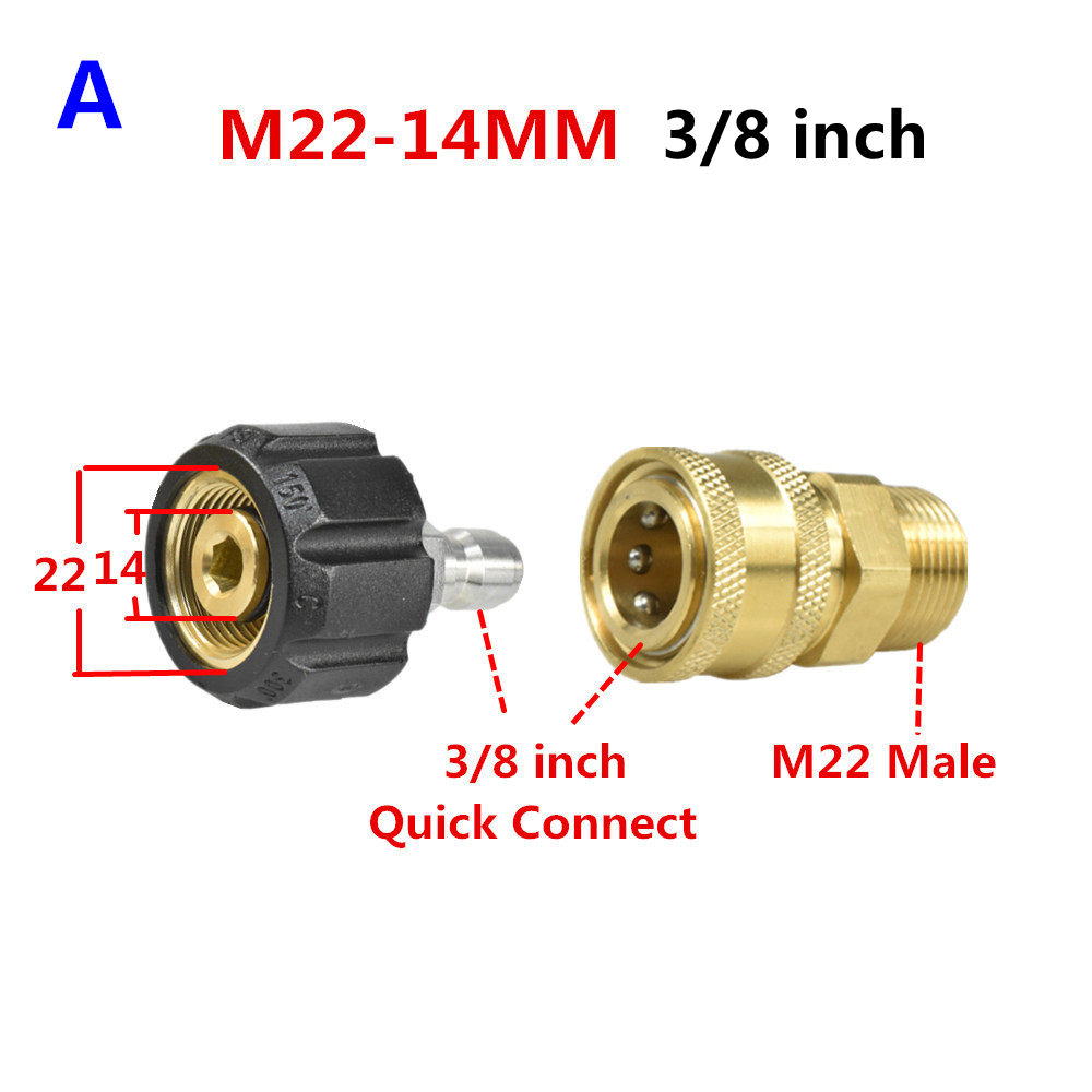 Brass M22 Female Swivel Quick  - огляд і ціна Pressure Washer 3000Psi