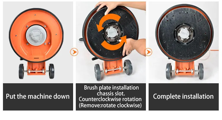 17 Inch Dust Free Vacuum Polis - огляд і ціна Floor Polishing Machine 17 Inch