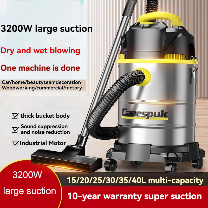 Hotel, shopping mall, warehous - огляд і ціна Industrial Vacuum Cleaner 3000W